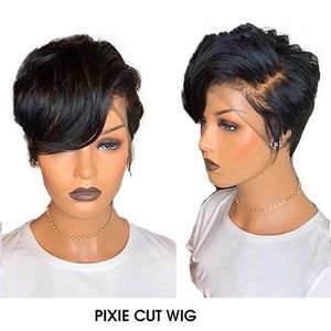 Pixie Cut Human Hair Wigs